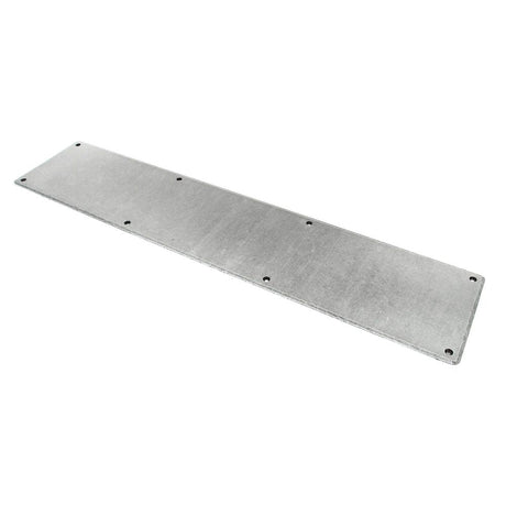 This is an image of From The Anvil - Pewter 700mm x 150mm Kick Plate available to order from T.H Wiggans Architectural Ironmongery in Kendal, quick delivery and discounted prices.