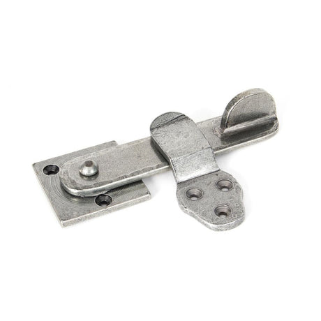This is an image of From The Anvil - Pewter Privacy Latch Set available to order from T.H Wiggans Architectural Ironmongery in Kendal, quick delivery and discounted prices.