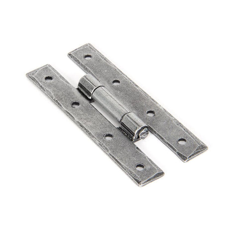 This is an image showing From The Anvil - Pewter 3 1/4" H Hinge (pair) available from T.H Wiggans Architectural Ironmongery in Kendal, quick delivery and discounted prices