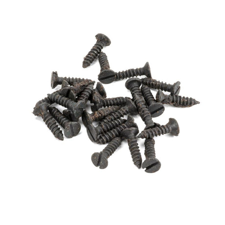 This is an image showing From The Anvil - Beeswax 4 x 1/2" Countersunk Screws (25) available from T.H Wiggans Architectural Ironmongery in Kendal, quick delivery and discounted prices