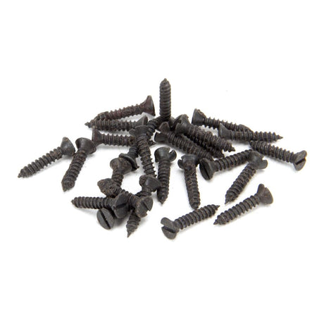 This is an image showing From The Anvil - Beeswax 6 x 3/4" Countersunk Screws (25) available from T.H Wiggans Architectural Ironmongery in Kendal, quick delivery and discounted prices