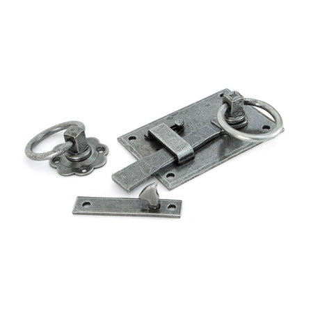 This is an image of From The Anvil - Pewter Cottage Latch - RH available to order from T.H Wiggans Architectural Ironmongery in Kendal, quick delivery and discounted prices.