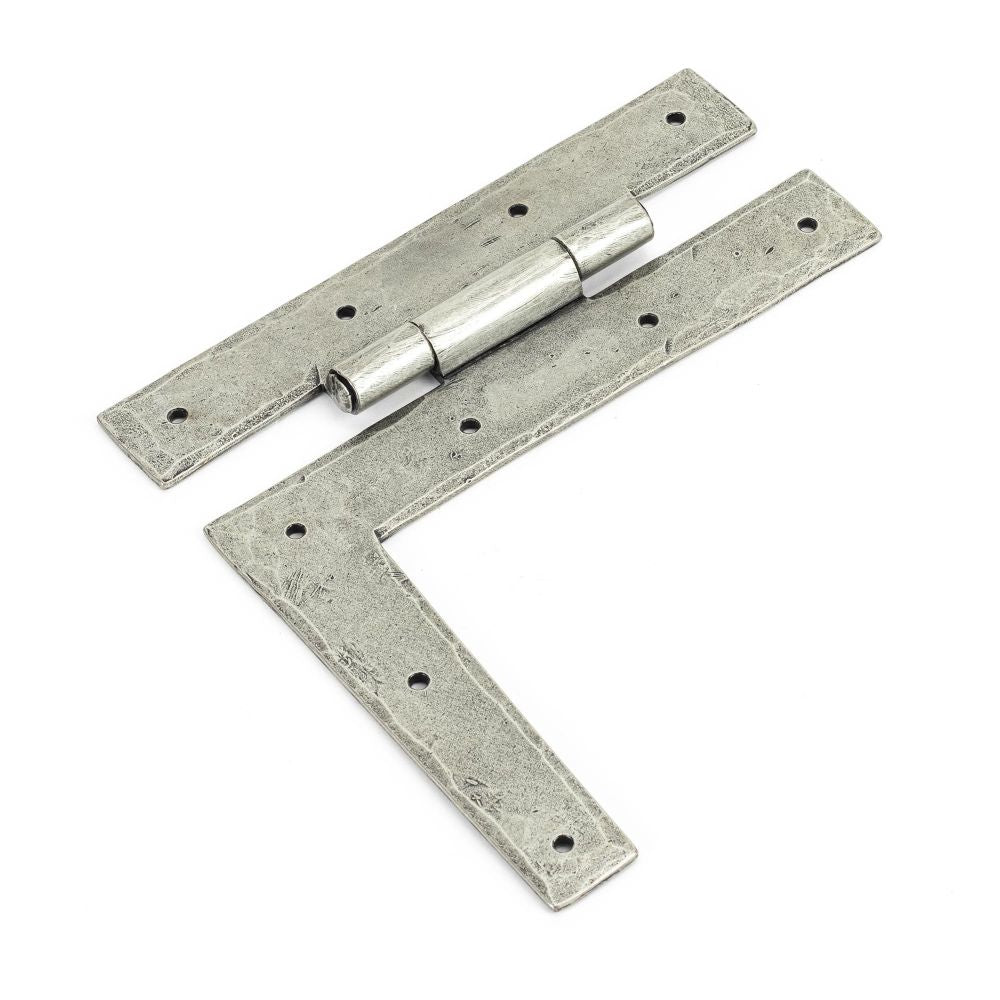 This is an image showing From The Anvil - Pewter 7" HL Hinge (pair) available from T.H Wiggans Architectural Ironmongery, quick delivery and discounted prices