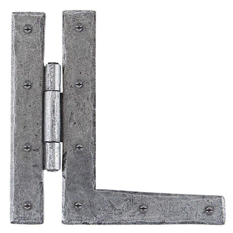This is an image showing From The Anvil - Pewter 7" HL Hinge (pair) available from T.H Wiggans Architectural Ironmongery in Kendal, quick delivery and discounted prices