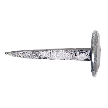 This is an image showing From The Anvil - Pewter 2" Handmade Nail available from T.H Wiggans Architectural Ironmongery in Kendal, quick delivery and discounted prices