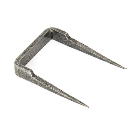 This is an image showing From The Anvil - Pewter Staple Pin available from T.H Wiggans Architectural Ironmongery in Kendal, quick delivery and discounted prices
