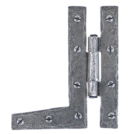 This is an image showing From The Anvil - Pewter 3 1/7" HL Hinge (pair) available from T.H Wiggans Architectural Ironmongery in Kendal, quick delivery and discounted prices