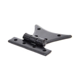This is an image showing From The Anvil - Black 2" Half Butterfly Hinge (pair) available from T.H Wiggans Architectural Ironmongery, quick delivery and discounted prices