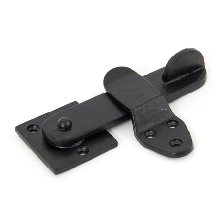 This is an image of From The Anvil - Black Privacy Latch Set available to order from T.H Wiggans Architectural Ironmongery in Kendal, quick delivery and discounted prices.