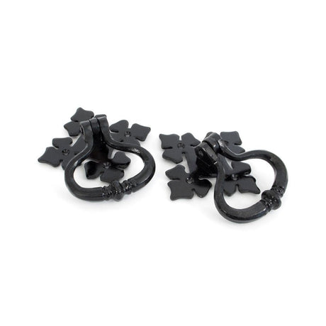 This is an image of From The Anvil - Black Shakespeare Ring Turn Set available to order from T.H Wiggans Architectural Ironmongery in Kendal, quick delivery and discounted prices.