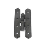 This is an image showing From The Anvil - Beeswax 4" H Hinge (pair) available from T.H Wiggans Architectural Ironmongery, quick delivery and discounted prices