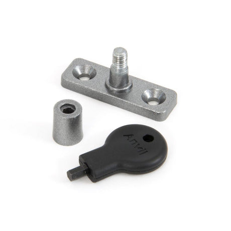 This is an image showing From The Anvil - Pewter Locking Stay Pin available from T.H Wiggans Architectural Ironmongery in Kendal, quick delivery and discounted prices