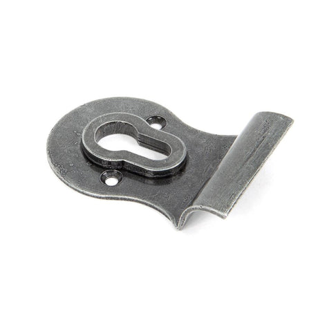This is an image of From The Anvil - Pewter Euro Door Pull available to order from T.H Wiggans Architectural Ironmongery in Kendal, quick delivery and discounted prices.