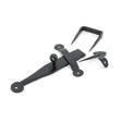 This is an image of From The Anvil - Black Latch Set available to order from T.H Wiggans Architectural Ironmongery in Kendal, quick delivery and discounted prices.