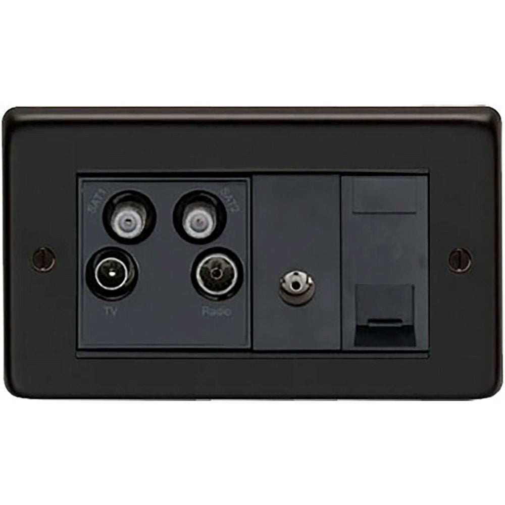 This is an image showing From The Anvil - MB Sky Plus Socket available from T.H Wiggans Architectural Ironmongery in Kendal, quick delivery and discounted prices