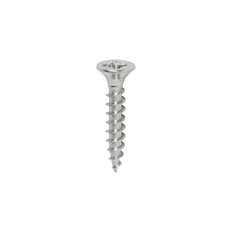 This is an image showing TIMCO Classic Multi-Purpose Screws - PZ - Double Countersunk - A2 Stainless Steel - 3.5 x 20 - 200 Pieces Box available from T.H Wiggans Ironmongery in Kendal, quick delivery at discounted prices.