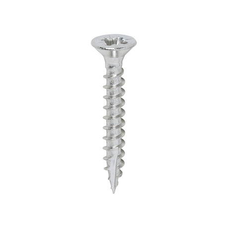 This is an image showing TIMCO Classic Multi-Purpose Screws - PZ - Double Countersunk - A2 Stainless Steel
 - 3.5 x 25 - 200 Pieces Box available from T.H Wiggans Ironmongery in Kendal, quick delivery at discounted prices.