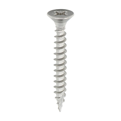 This is an image showing TIMCO Classic Multi-Purpose Screws - PZ - Double Countersunk - Stainless Steel - 3.5 x 30 - 30 Pieces TIMpac available from T.H Wiggans Ironmongery in Kendal, quick delivery at discounted prices.