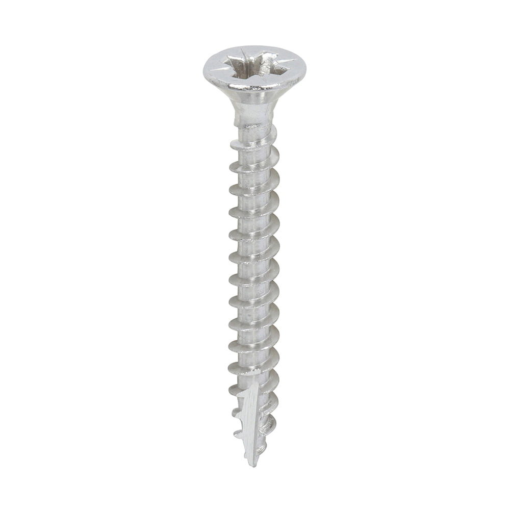 This is an image showing TIMCO Classic Multi-Purpose Screws - PZ - Double Countersunk - A2 Stainless Steel
 - 3.5 x 30 - 200 Pieces Box available from T.H Wiggans Ironmongery in Kendal, quick delivery at discounted prices.