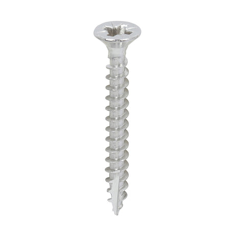 This is an image showing TIMCO Classic Multi-Purpose Screws - PZ - Double Countersunk - A2 Stainless Steel
 - 3.5 x 30 - 200 Pieces Box available from T.H Wiggans Ironmongery in Kendal, quick delivery at discounted prices.