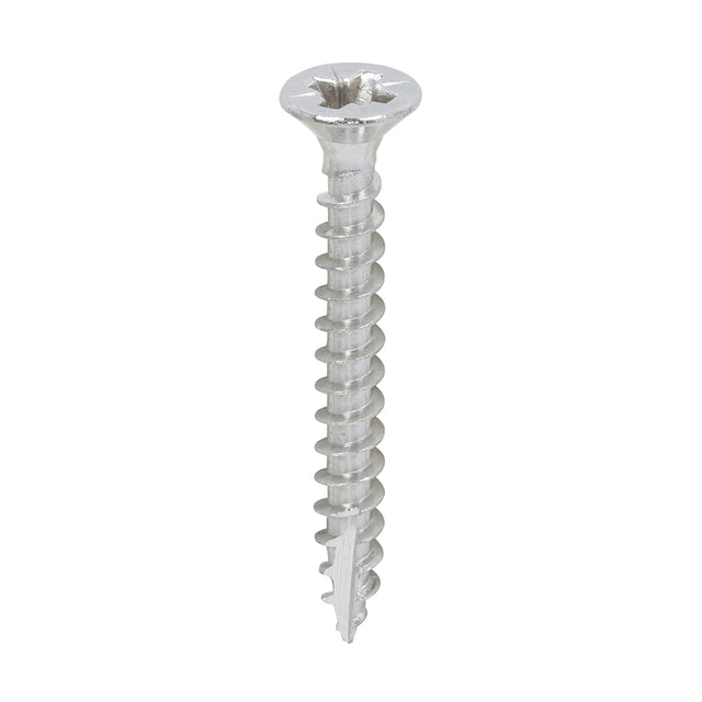 This is an image showing TIMCO Classic Multi-Purpose Screws - PZ - Double Countersunk - A2 Stainless Steel
 - 3.5 x 30 - 200 Pieces Box available from T.H Wiggans Ironmongery in Kendal, quick delivery at discounted prices.