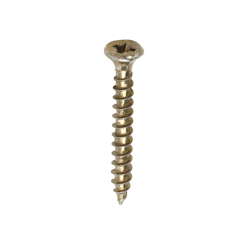 This is an image showing TIMCO Velocity Premium Multi-Use Screws - PZ - Double Countersunk - Yellow
- 3.5 x 30 - 200 Pieces Box available from T.H Wiggans Ironmongery in Kendal, quick delivery at discounted prices.