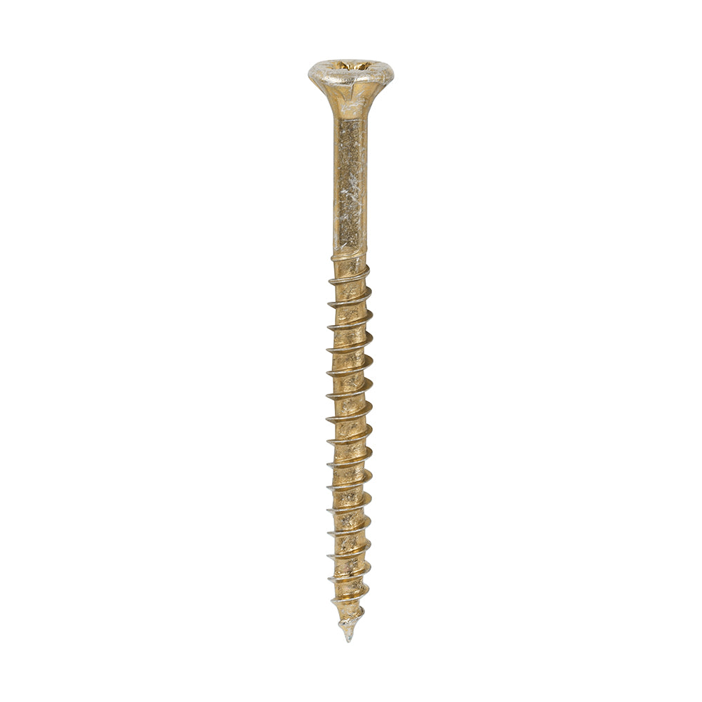 This is an image showing TIMCO Velocity Premium Multi-Use Screws - PZ - Double Countersunk - Yellow
- 3.5 x 45 - 200 Pieces Box available from T.H Wiggans Ironmongery in Kendal, quick delivery at discounted prices.