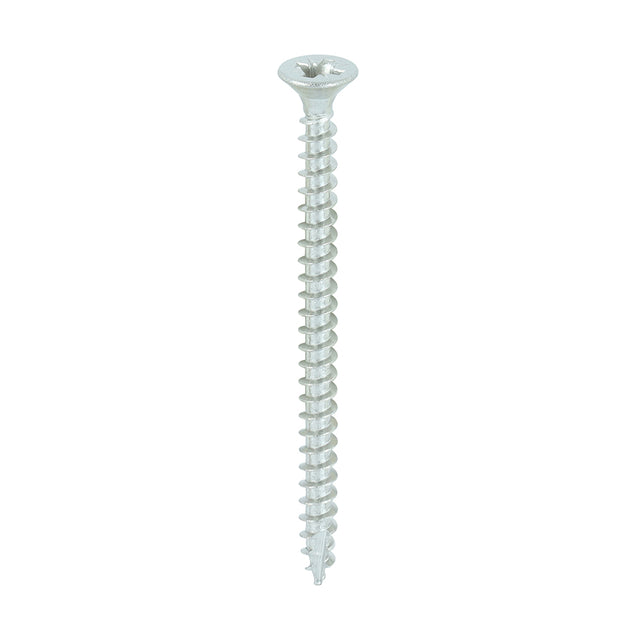 This is an image showing TIMCO Classic Multi-Purpose Screws - PZ - Double Countersunk - A2 Stainless Steel
 - 3.5 x 50 - 200 Pieces Box available from T.H Wiggans Ironmongery in Kendal, quick delivery at discounted prices.