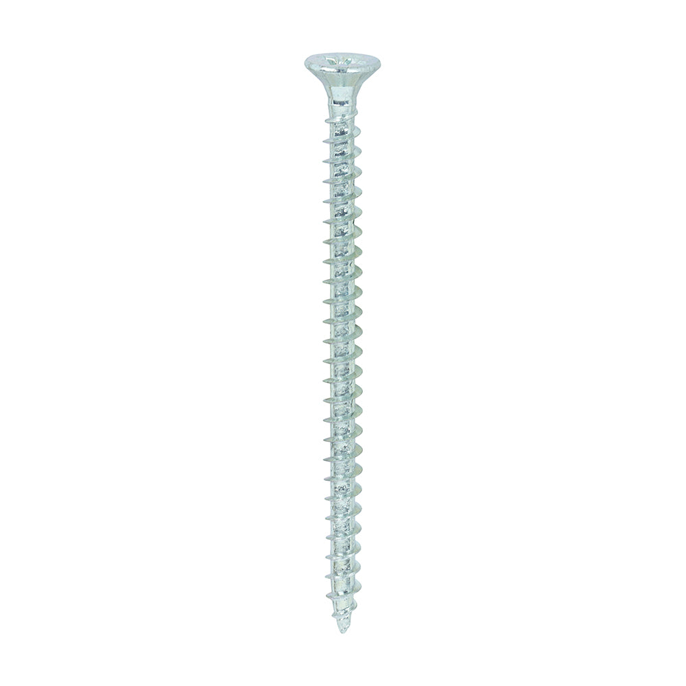 This is an image showing TIMCO Solo Chipboard & Woodscrews - PZ - Double Countersunk - Zinc - 4.0 x 60 - 200 Pieces Box available from T.H Wiggans Ironmongery in Kendal, quick delivery at discounted prices.