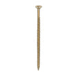 This is an image showing TIMCO Classic Multi-Purpose Screws - PZ - Double Countersunk - Yellow - 4.0 x 80 - 200 Pieces Box available from T.H Wiggans Ironmongery in Kendal, quick delivery at discounted prices.