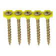 This is an image showing TIMCO Solo Collated Chipboard & Woodscrews - PH - Double Countersunk - Yellow - 4.2 x 40 - 1000 Pieces Box available from T.H Wiggans Ironmongery in Kendal, quick delivery at discounted prices.