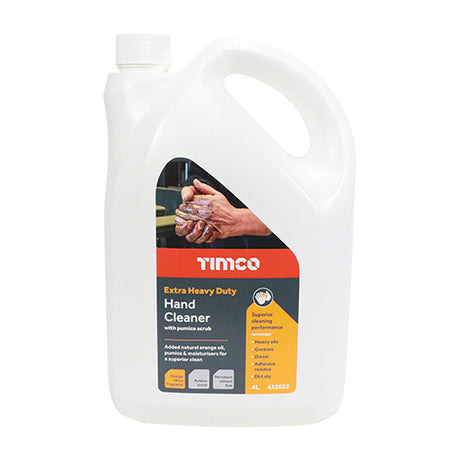 This is an image showing TIMCO Extra Heavy Duty Hand Cleaner - 4L - 1 Each Bottle available from T.H Wiggans Ironmongery in Kendal, quick delivery at discounted prices.