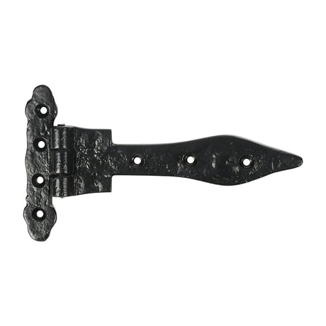 This is an image showing TIMCO Pair of Spear Hinges - Antique Black - 161mm - 2 Pieces Bag available from T.H Wiggans Ironmongery in Kendal, quick delivery at discounted prices.