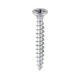 This is an image showing TIMCO Solo Chipboard & Woodscrews - PZ - Double Countersunk - Zinc - 4.5 x 35 - 200 Pieces Box available from T.H Wiggans Ironmongery in Kendal, quick delivery at discounted prices.