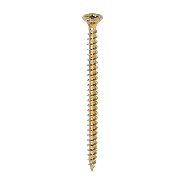 This is an image showing TIMCO Solo Chipboard & Woodscrews - PZ - Double Countersunk - Yellow - 4.5 x 70 - 200 Pieces Box available from T.H Wiggans Ironmongery in Kendal, quick delivery at discounted prices.
