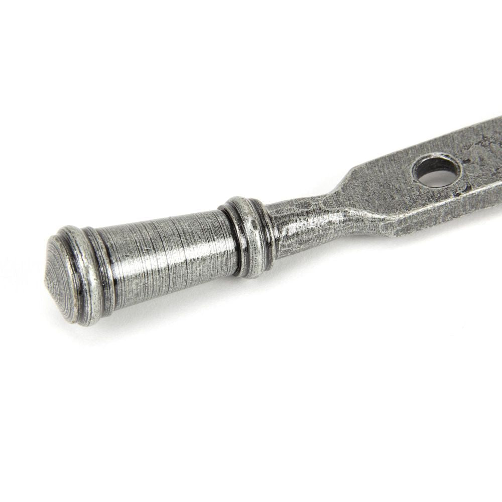 This is an image showing From The Anvil - Pewter 10" Regency Stay available from T.H Wiggans Architectural Ironmongery in Kendal, quick delivery and discounted prices