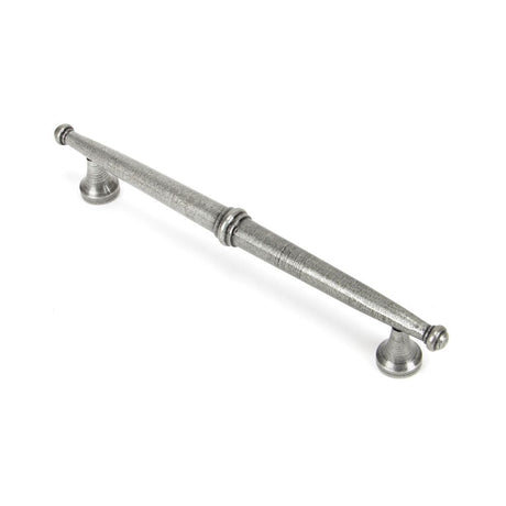 This is an image showing From The Anvil - Pewter Regency Pull Handle - Medium available from T.H Wiggans Architectural Ironmongery in Kendal, quick delivery and discounted prices