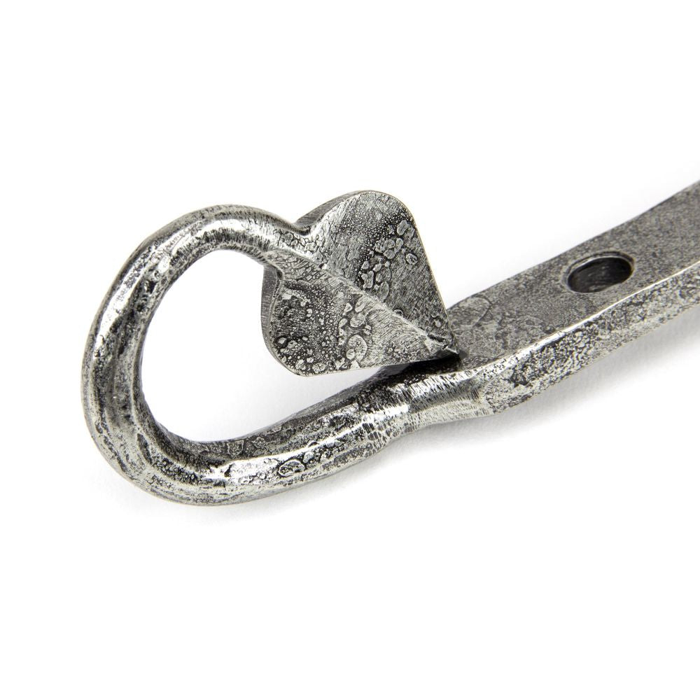 This is an image showing From The Anvil - Pewter 10" Shropshire Window Stay available from T.H Wiggans Architectural Ironmongery in Kendal, quick delivery and discounted prices