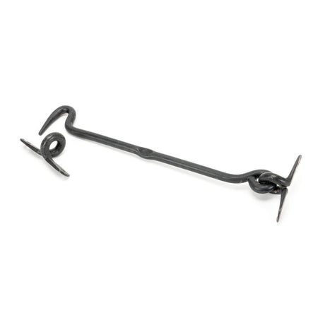 This is an image showing From The Anvil - External Beeswax 10" Forged Cabin Hook available from T.H Wiggans Architectural Ironmongery in Kendal, quick delivery and discounted prices