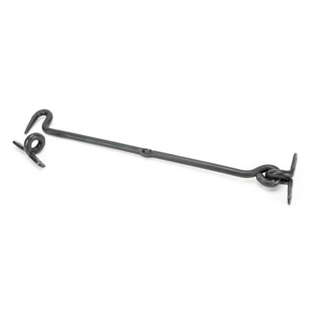 This is an image showing From The Anvil - External Beeswax 18" Forged Cabin Hook available from T.H Wiggans Architectural Ironmongery in Kendal, quick delivery and discounted prices