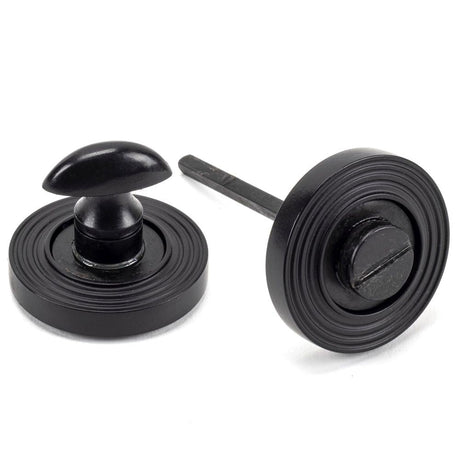 This is an image of From The Anvil - External Beeswax Round Thumbturn Set (Beehive) available to order from T.H Wiggans Architectural Ironmongery in Kendal, quick delivery and discounted prices.