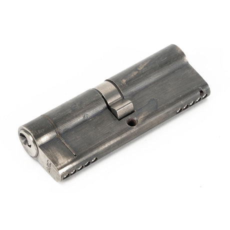 This is an image showing From The Anvil - Pewter 45/45 5pin Euro Cylinder available from T.H Wiggans Architectural Ironmongery in Kendal, quick delivery and discounted prices