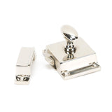 This is an image showing From The Anvil - Polished Nickel Cabinet Latch available from trade door handles, quick delivery and discounted prices