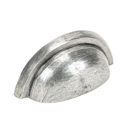 This is an image showing From The Anvil - Pewter Regency Concealed Drawer Pull available from T.H Wiggans Architectural Ironmongery in Kendal, quick delivery and discounted prices