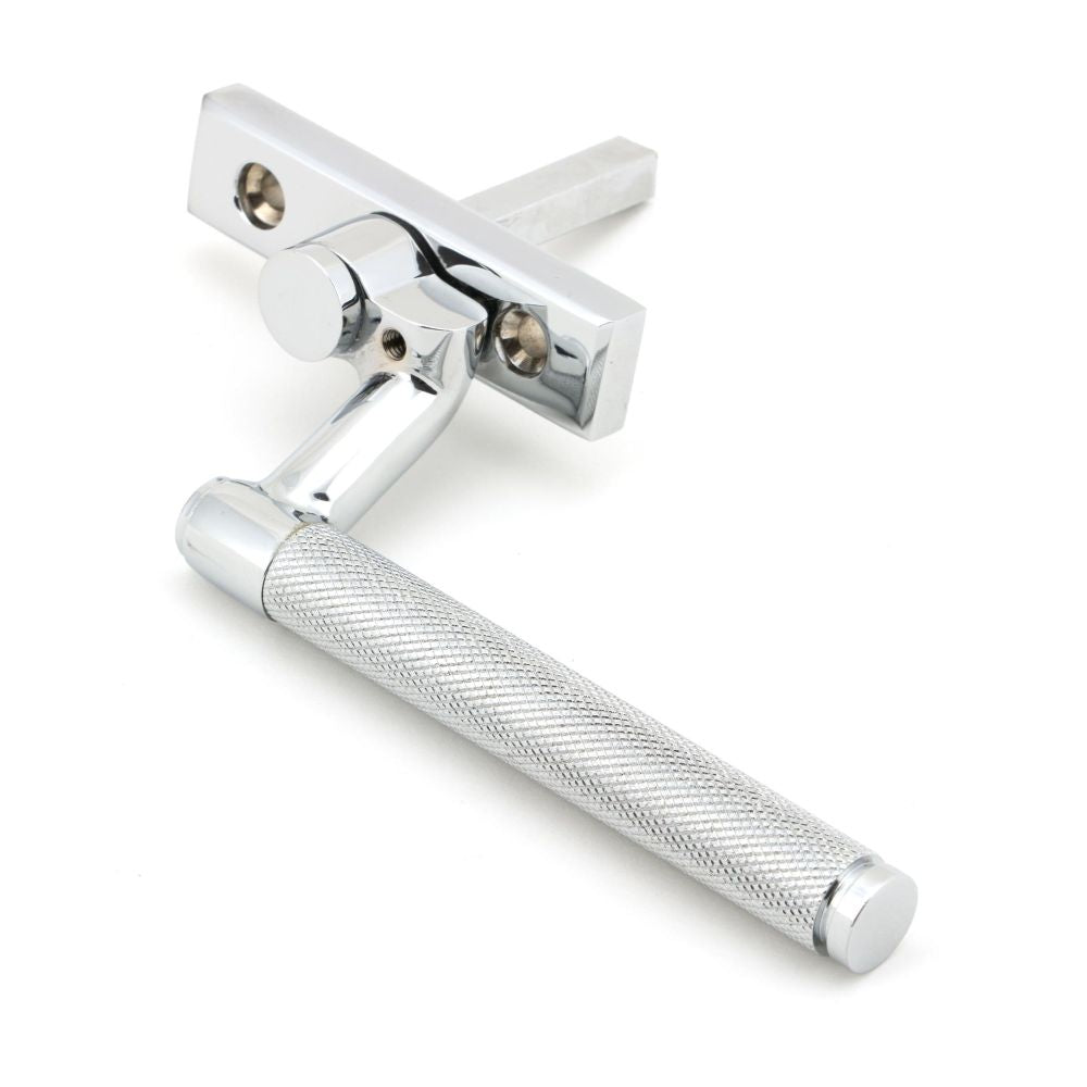 This is an image showing From The Anvil - Polished Chrome Brompton Espag - LH available from T.H Wiggans Architectural Ironmongery in Kendal, quick delivery and discounted prices