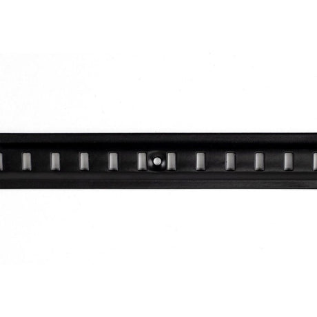 This is an image showing From The Anvil - Black Raised Bookcase Strip 1.83m available from trade door handles, quick delivery and discounted prices