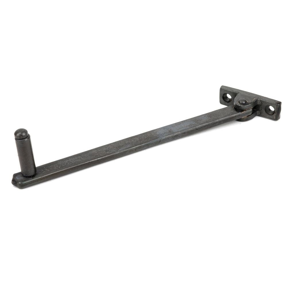 This is an image showing From The Anvil - Beeswax 8" Roller Arm Stay available from T.H Wiggans Architectural Ironmongery in Kendal, quick delivery and discounted prices