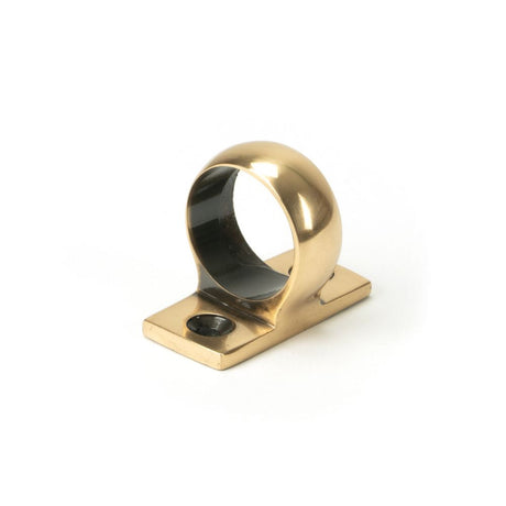 This is an image showing From The Anvil - Polished Bronze Sash Eye Lift available from T.H Wiggans Architectural Ironmongery in Kendal, quick delivery and discounted prices