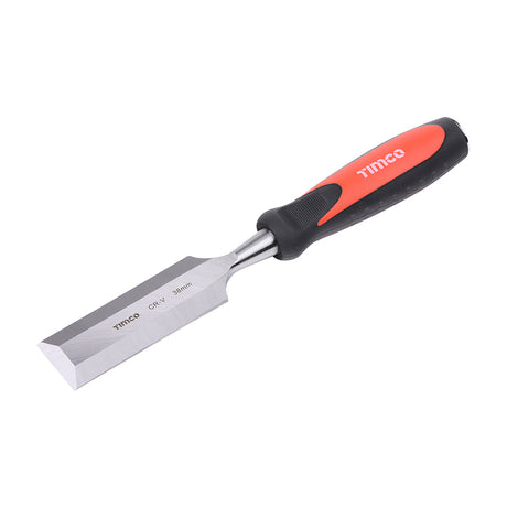 This is an image showing TIMCO Bevel Edge Wood Chisel - 38mm - 1 Each Clip available from T.H Wiggans Ironmongery in Kendal, quick delivery at discounted prices.