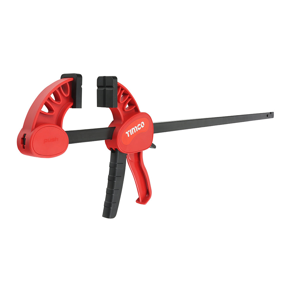 This is an image showing TIMCO Quick Change Bar Clamp - 24" - 2 Pieces Backing Card available from T.H Wiggans Ironmongery in Kendal, quick delivery at discounted prices.